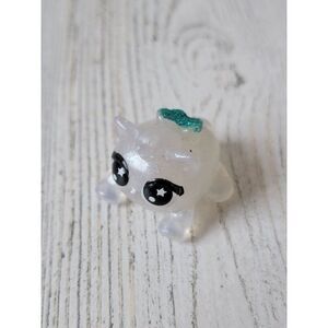 Zuru mini glitter white kitty cat pet wing angel toy